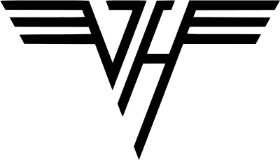 Van Halen Logo VINYL DECAL Guitar 70' 80's 90's Hard Rock Bumper Sticker  • $2.48