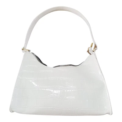 £4.99 • Buy Retro Underarm Bag Womens Retro Womens Handbag Shoulder Bag PU Leather Bag White