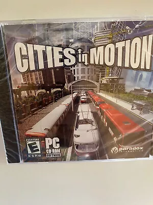 Cities In Motion Windows/Mac PC DVD Game (2019) • $4.98