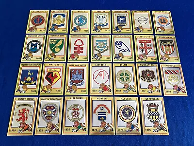 Panini Football 85 Football Sticker Recovered Badges - Pick Or Choose • £3