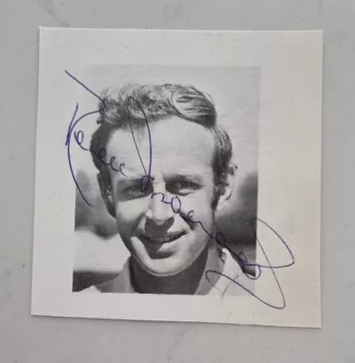$14.90 • Buy Derek Underwood Signed Book Plate Pen Picture England Ashes Cricket