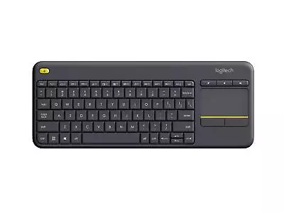 Logitech K400 Plus Wireless Touch TV Keyboard With Easy Media Control And Built- • $110.07