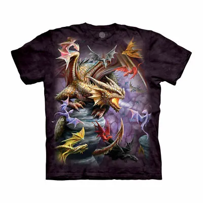 £27.99 • Buy DRAGON CLAN The Mountain T Shirt Mythical Fantasy Unisex