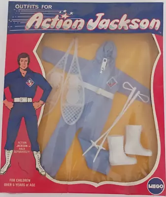 Mego Action Jackson Snow Suit Shoes 8  Doll Outfit  NIB • $29.99