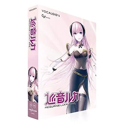 CRYPTON VOCALOID4 Megurine LUKA V4X Music Software Win Mac English Japanese • $131.48