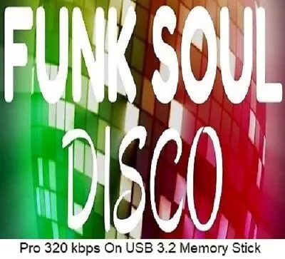 Funk Soul Disco Vol. 3 9000 High Quality DJ Friendly MP3’s (On USB) • £49.99