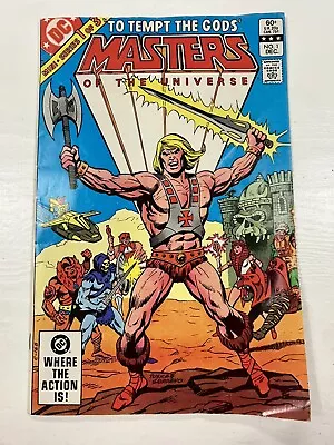 1982 MASTERS OF THE UNIVERSE #1 TO TEMPT THE GODS! Vintage DC Comics Tuska • $9.99