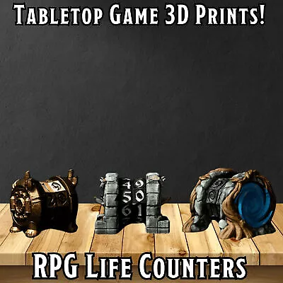 RPG Life Counters - 3D Printed Accessories • $16.49