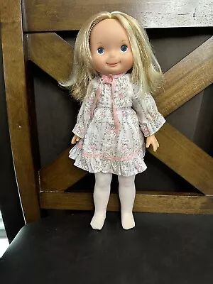 Vintage 1978 Fisher Price 211 My Friend Mandy Blonde Hair Doll Stuffed Plush Toy • $25