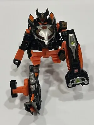 Transformers RID Cybertron Sideways Deluxe 2005 Figure - INCOMPLETE - (332) • $19.99