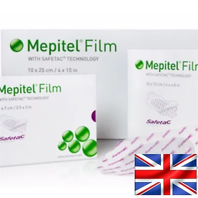 MEPITEL Film Dressing | All Sizes | TRUSTED UK SUPPLIER • $15.33