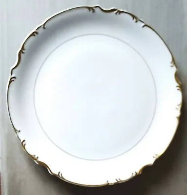 Last One Mikasa Venice #9266 12  Round Serving Platter/Charging Plate Gold Trim • $14