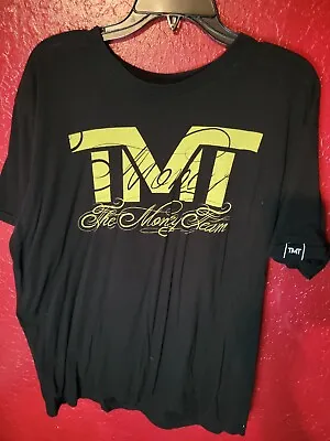  TMT THE MONEY TEAM FLOYD MAYWEATHER FIGHTER BOXING TEE T SHIRT Mens XL Black  • $14