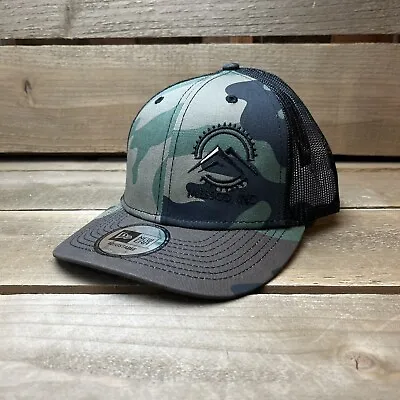 Messco INC Oil Gas Mining Camo Black New Era Snapback Trucker Hat Cap • $12.69