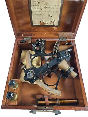 C. Plath Hamburg Germany Dreikreis (three Circle) Nautical Marine Sextant C.1924 • $585