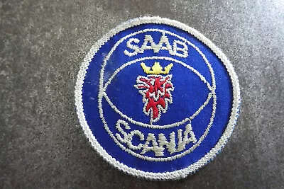 Saab Scania Woven Cloth Patch Badge (L86S) • $6.20