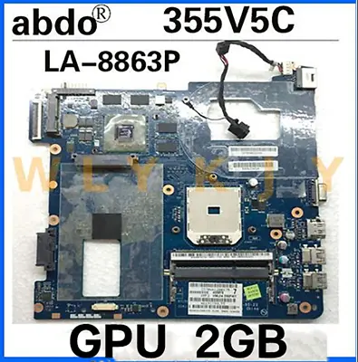 QMLE4 LA-8863P For Samsung 355V5C NP355V5C Laptop Motherboard HD7600 2G GPU • £116.60