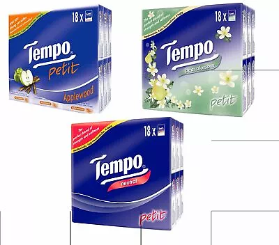 Tempo Tissues Petit (Hong Kong Retail Versions)  36 Packs Free Ship From USA HO • $9.99