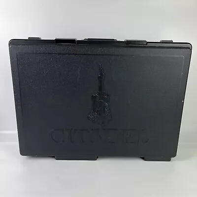 Citadel Black Army Case Large Case 40k Sigmar Warhammer NO FOAM • $49.99