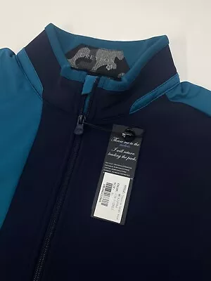 NWT Greyson Sequoia Sport Hybrid Full Zip Golf Vest Fiddle Blue / Navy Size XL • $89.95