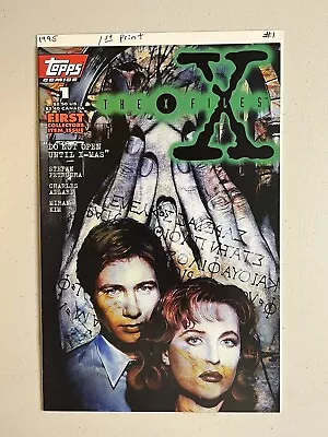 X-Files (1995) #1 1st Print Miran Kim Cover Fox Mulder Dana Scully TV Show • $20