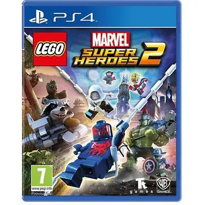 LEGO Marvel Superheroes 2 PS4 Game Disc For Sony PlayStation 5 4 PS5 NEW • £11.99