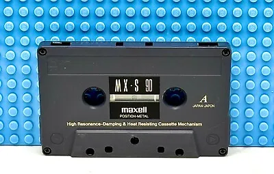 (used) Maxell  Mx-s  90  Type Iv  Blank Cassette Tape (1) • $17.99