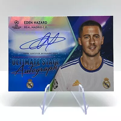 2021-22 Topps UCL Blue Ultimate Stage	Eden Hazard AUTO 53/99 REAL MADRID • £49.99