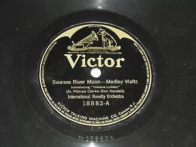 INTERNATIONAL NOVELTY ORCH.-Swanee River Moon (1922) VICTOR 10  Single • $7.19