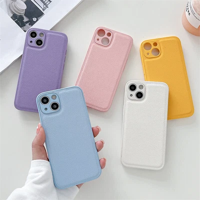 $3.36 • Buy Candy Color Case For IPhone 7 8 Plus 11 12 13 14 Pro X XR XS Max Leather Cover