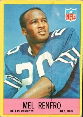 1967 Philadelphia #59 Mel Renfro E568 • $3.99