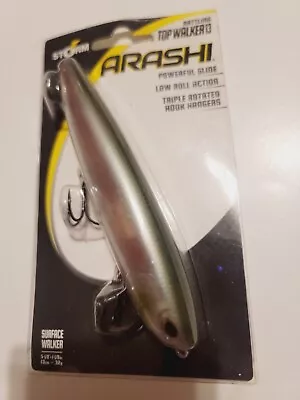 Storm Arashi Rattling Top Walker 13 Topwater Plug Fishing Lure • $20