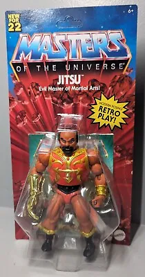 Origins Jitsu Action Figure 2021 Mattel Masters Of The Universe MOTU Retro • $12