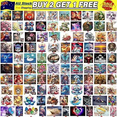 DIY 5D Full  Diamond Painting Cross Stitch Arts Kit Art Picture Embroidery Mural • $6.45