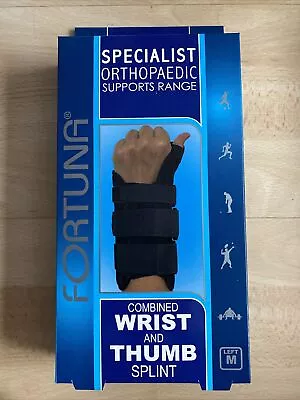 Fortuna Orthopadic Combined Wrist And Thumb Splint Left Hand Medium • £20