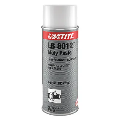 Loctite 1852755 Anti-Seize12 OzMolySpray CanBlack Lb 8012(Tm) Moly Paste • $46.39