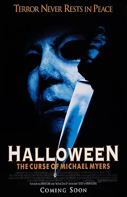 Halloween Movie Poster Print  : 11 X 17 Inches :  The Curse Of Michael Myers • $13.96