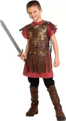 Rubie's Official Roman Gladiator Boys Fancy Dress Childrens Childs Historical Co • $49.12