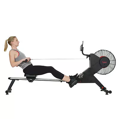 $549.99 • Buy Sunny Health & Fitness Carbon Premium Air Magnetic Rowing Machine - SF-RW5983