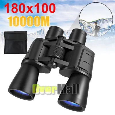 10000M 180x100 Zoom BK-4 HD Military Binoculars With Day/Night Hunting Powerful • $49.99