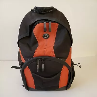 $54.50 • Buy Tamrac Camera Backpack Bag Orange/Black 18”x 14”x  9