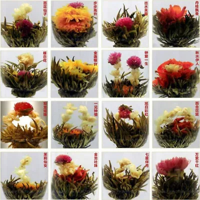 $12.99 • Buy 16 Kinds Of Blooming Flower Tea Herbal Tea Great Fragrant Green Tea Handmade Tea