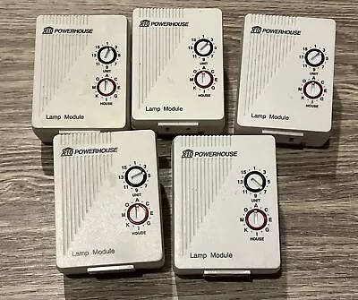 Radio Shack Powerhouse Modules Lot Of 5 - X-10 Transceiver Stanley Lamp Module • $29.95