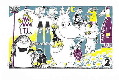 Moomin Poster Moomintroll 2 Tove Jansson 24 X 30 Cm • $13.18