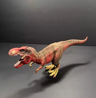 Schleich Tyrannosaurus Rex T-Rex Dinosaur Figure Toy Movable Jaw 11  D-73527 • $17.88