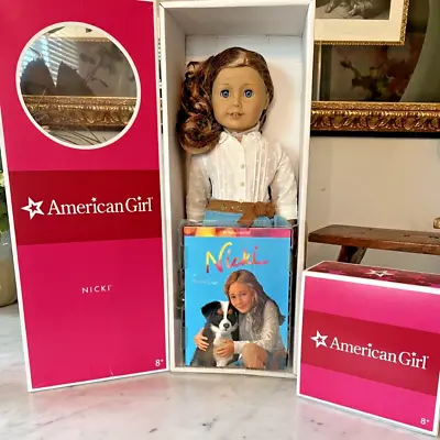 AMERICAN Girl Doll NICKI+ Nicki's SKIWEAR OUTFIT Brand NEW In Boxes SHIPS PRIOR • $753.57