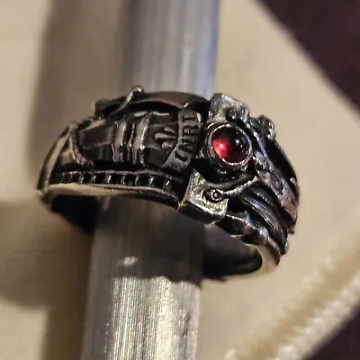 James Avery St. Martin Luther Ring Garnet Cabochon Rare Retired 7 1/2 Size • $475