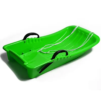 Winter Snow Sled Racer Toboggan Pulling Boat Seat Sled For Kids Adult Outdoor • $36.99