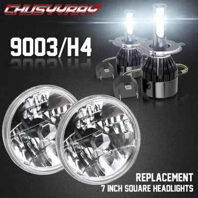 2x For Military Humvee Headlights LED M998 Pair Head Light High-Low 75W 7  Round • $99.99