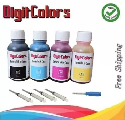 4x30ml PG-240 CL-241 Ink For Canon Pixma MG2120 MG3120 MG3122 MG3220 MG4120  • $10.50